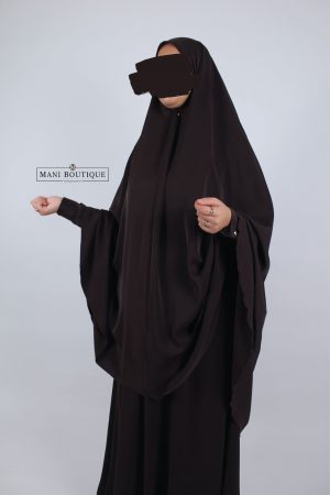Alternative view of Khimaar taupe brown (heup en knie - lightweight)