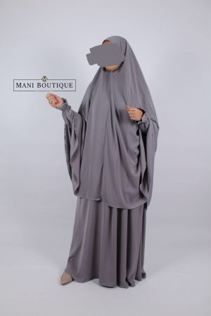 Alternative view of Khimaar grey (heup en knie-medium weight)