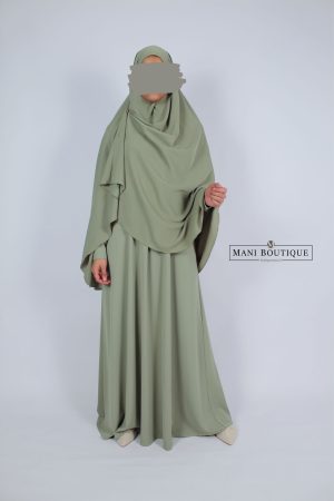 Khimaar pistachegroen (heup en knie - lightweight)