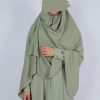 Khimaar pistachegroen (heup en knie - lightweight) - Heupkhimaar