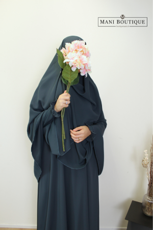 Khimaar Yasmin dark petrol (heup en knie - heavyweight)