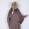 khimaar purple taupe