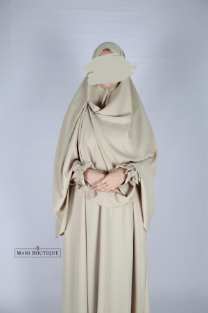 Alternative view of Khimaar soft lime (heup en knie - lightweight)
