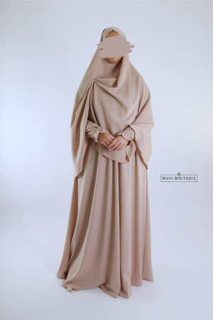 Alternative view of Khimaar soft blush (heup en knie - lightweight)