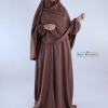 Abaya khimaar rose taupe