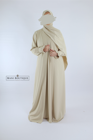 Kimono abaya set old linen