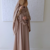 Abaya Yasmin met mini cute sleeves