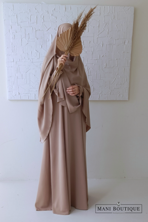 Abaya Yasmin met mini cute sleeves