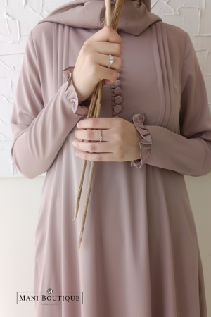 Abaya Yasmin met mini cute sleeves