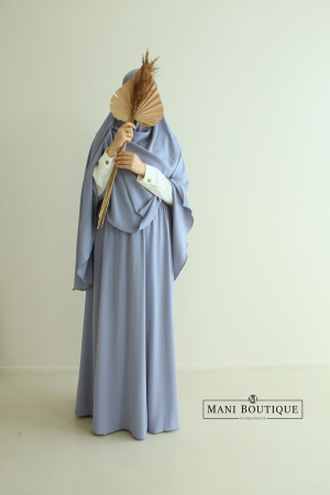Rok en khimaar set blue