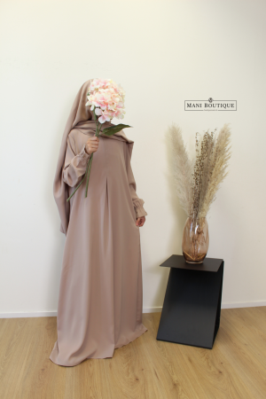 Meisjes abaya nude