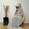 Abaya kimono set soft sage
