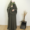 Khimaar Hafsa army green (heup en knie - lightweight)