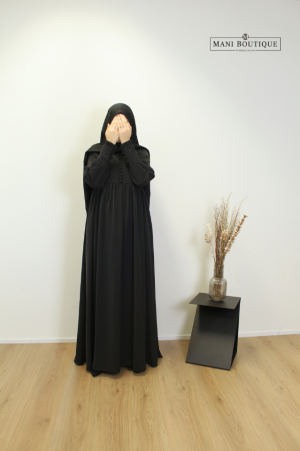 Abaya Hafsa zwart