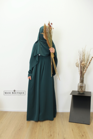 meisjes khimaar deep teal