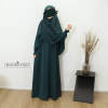 meisjes khimaar deep teal