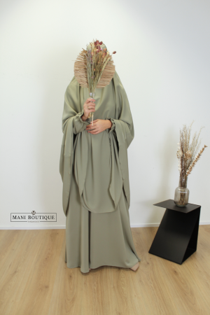 tie-back khimaar muted sage