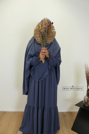 khimaar smokey blue