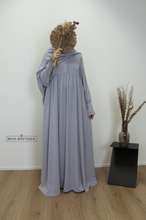 abaya hafsa iceblue