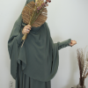 Hafsa teal khimaar