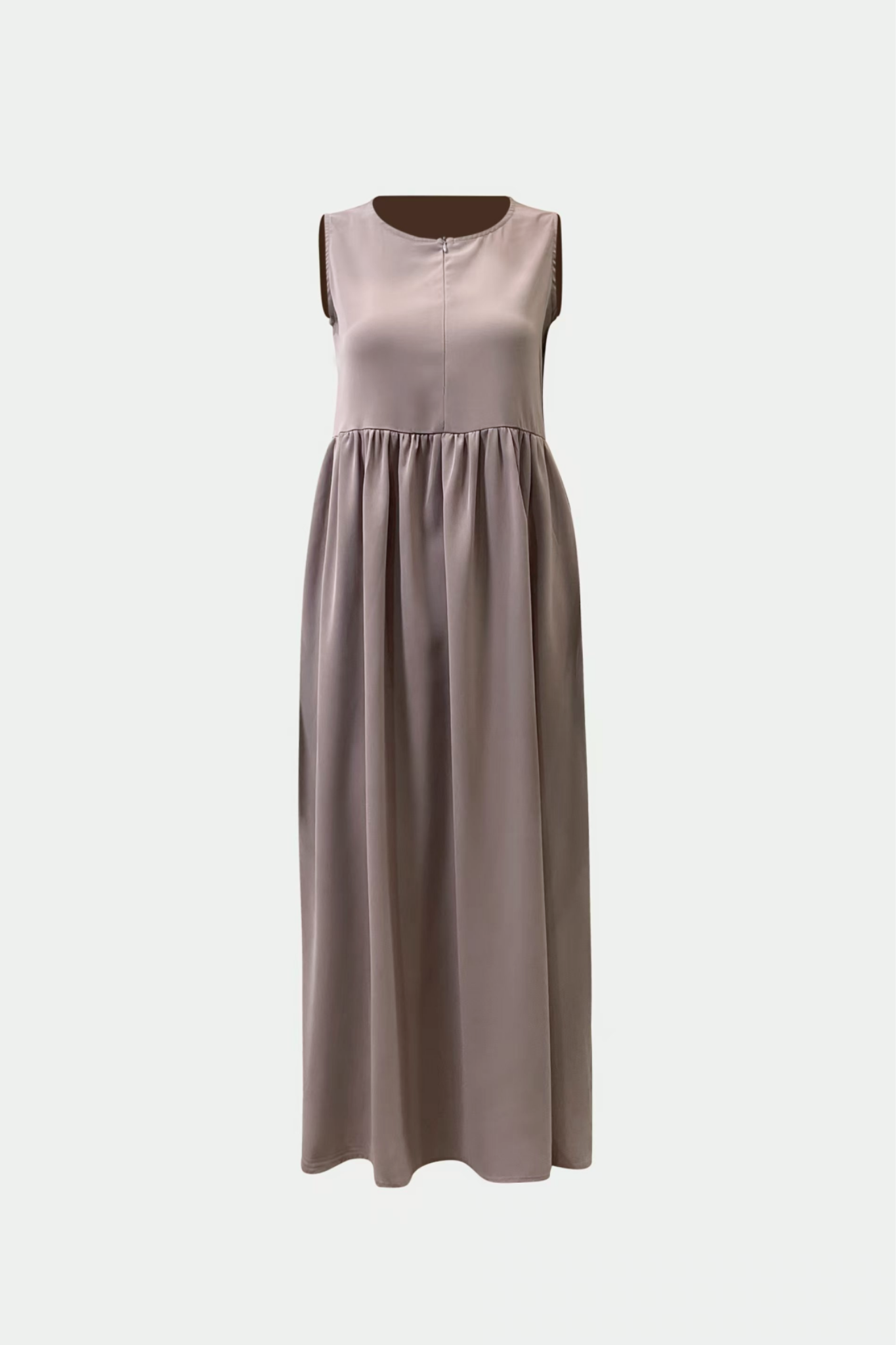 Meisjes onderjurk abaya blouse lavendel lila, mouwloos