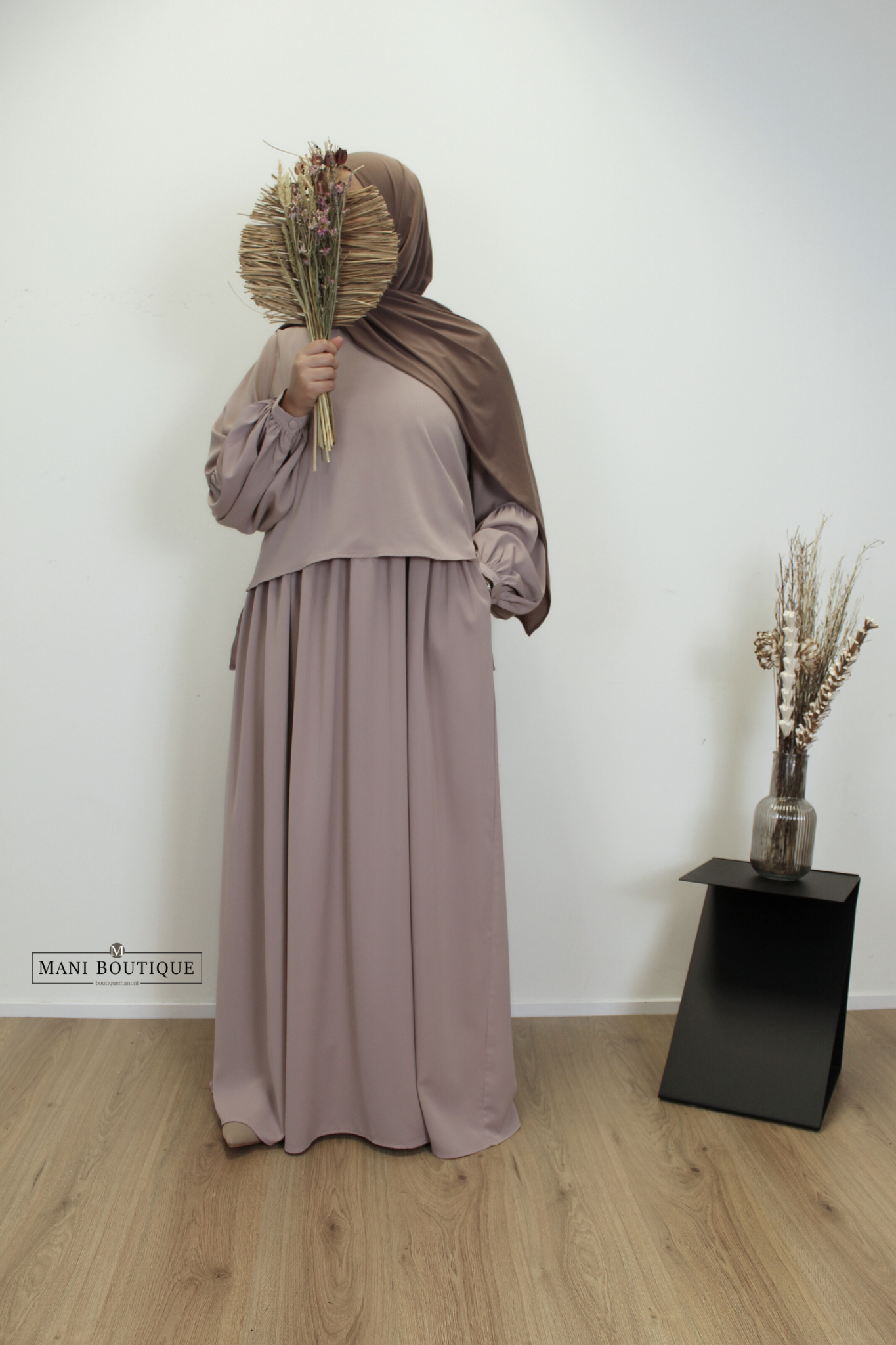 abaya blouse lavendel lila