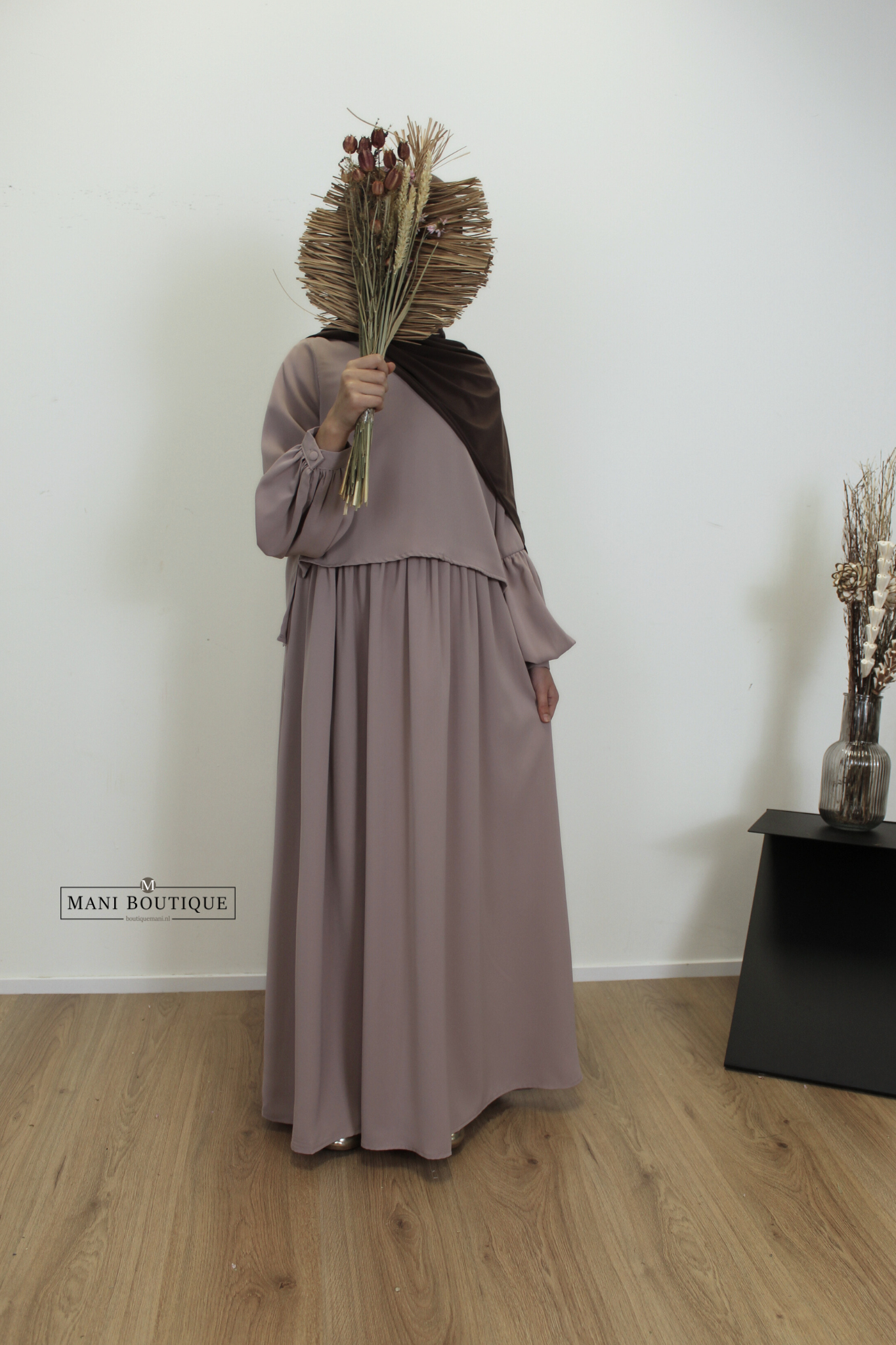 abaya blouse lavendel lila