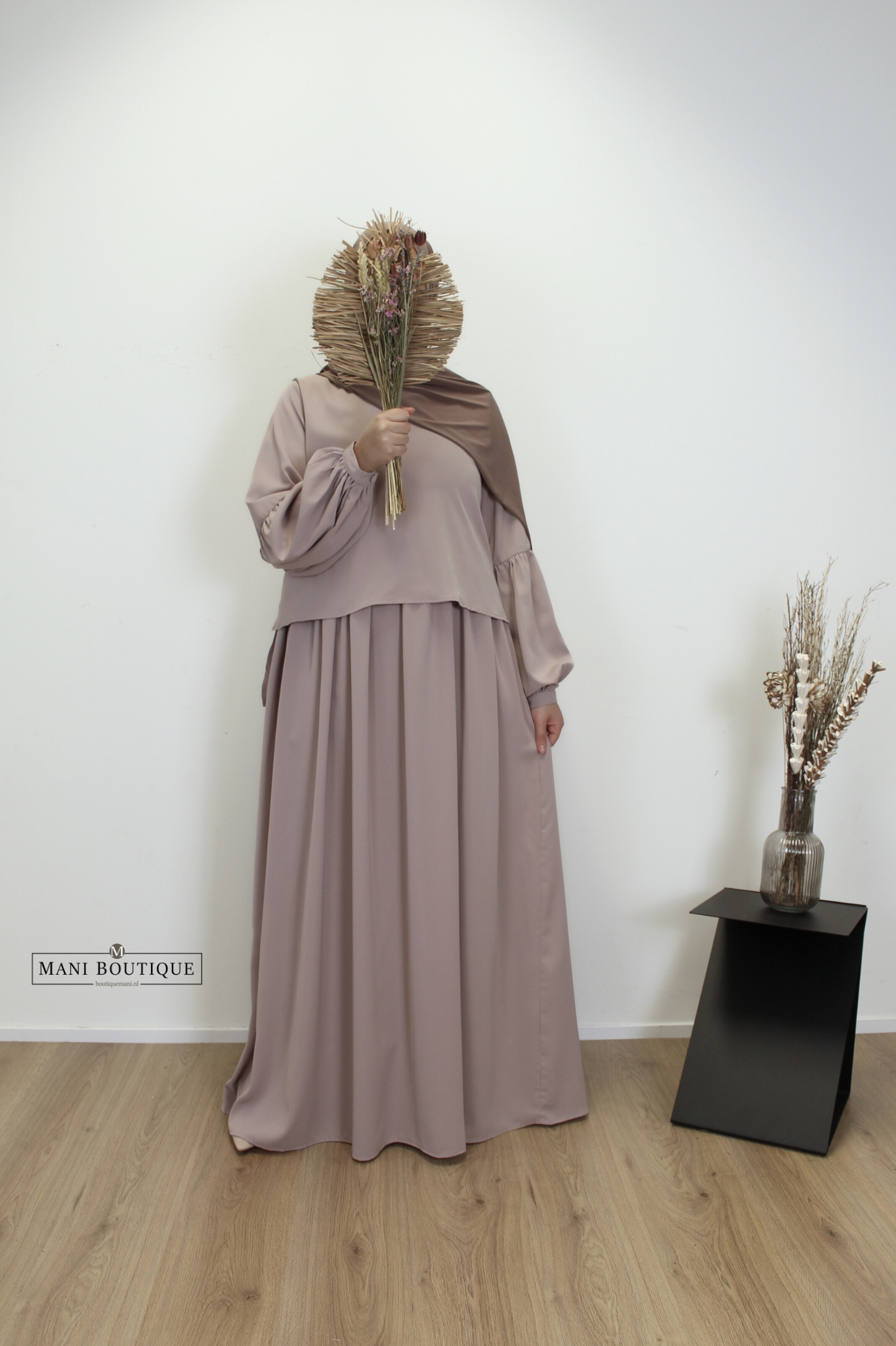 abaya blouse lavendel lila