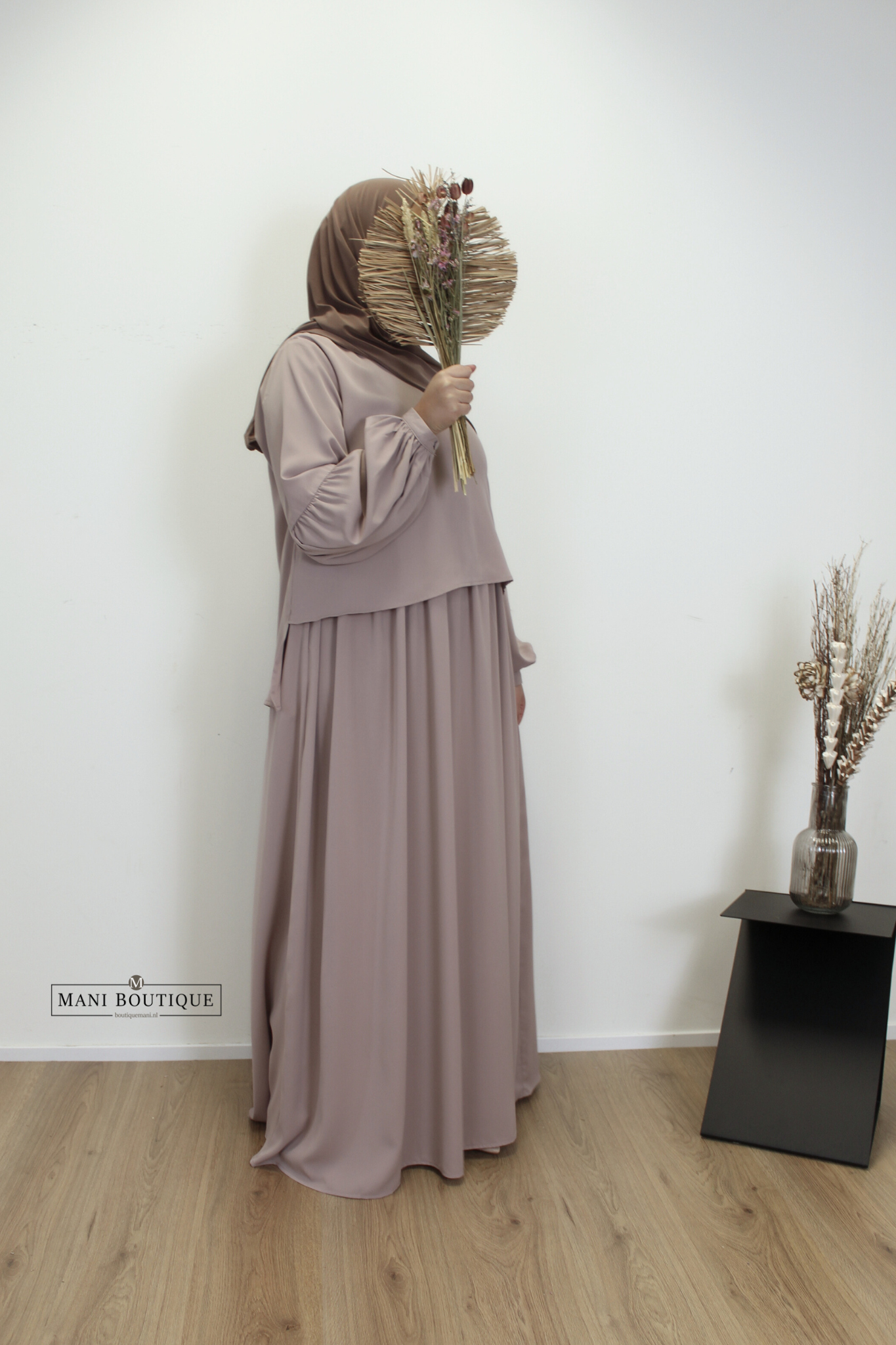 abaya blouse lavendel lila