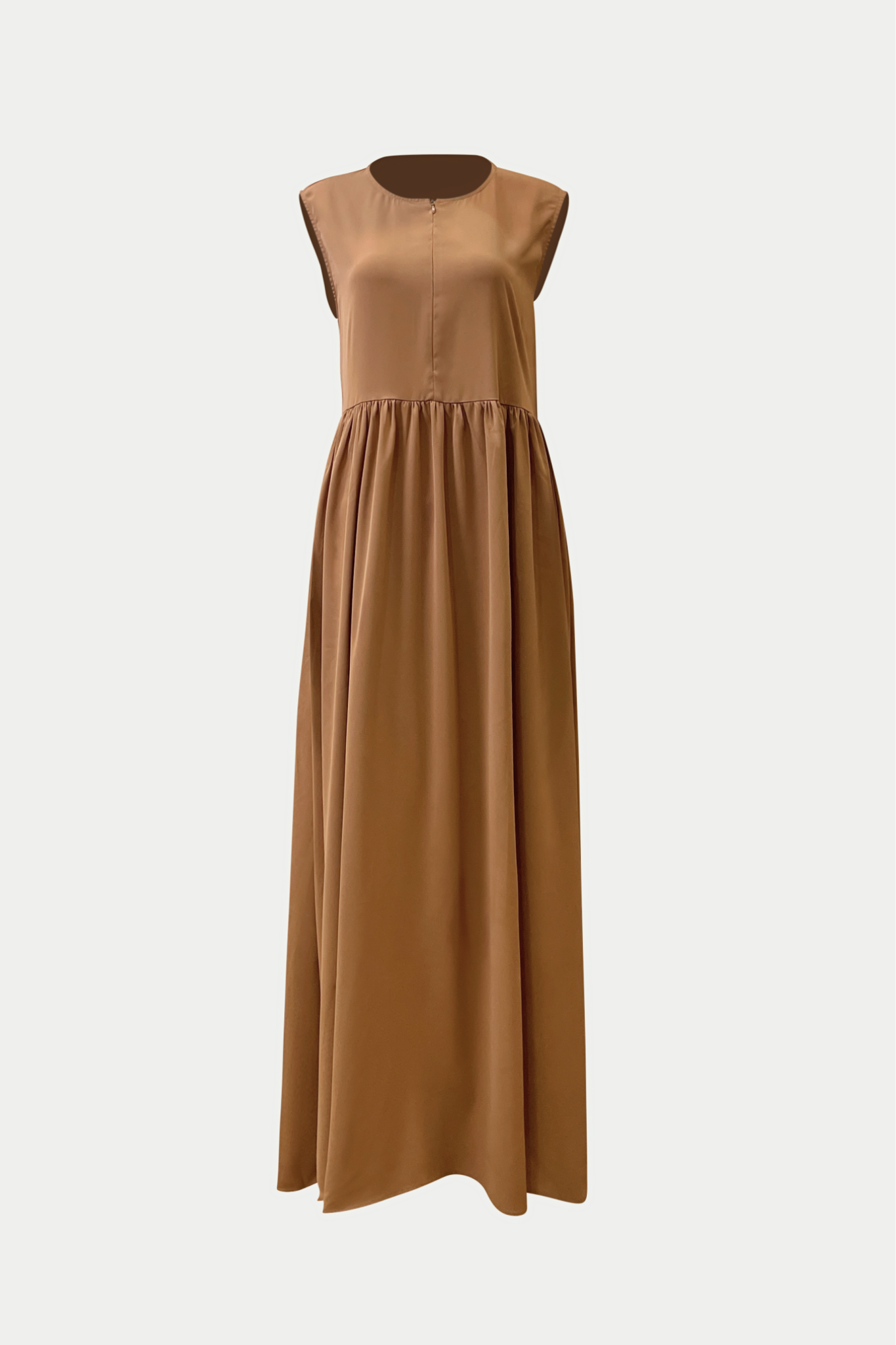 Onderjurk abaya blouse terracotta, mouwloos