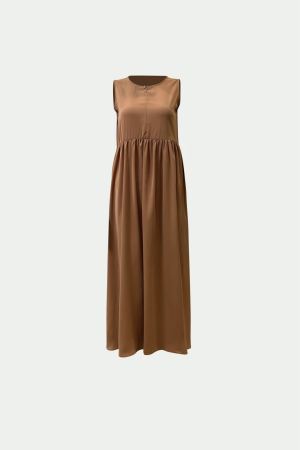 Meisjes onderjurk abaya blouse terracotta