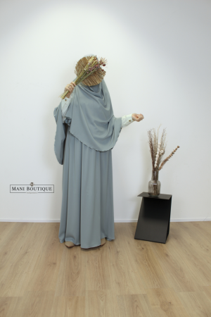 maxi rok misty blue