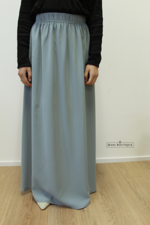 Meisjes maxi rok misty blue