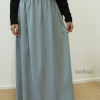 Meisjes maxi rok misty blue