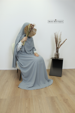 maxi rok misty blue