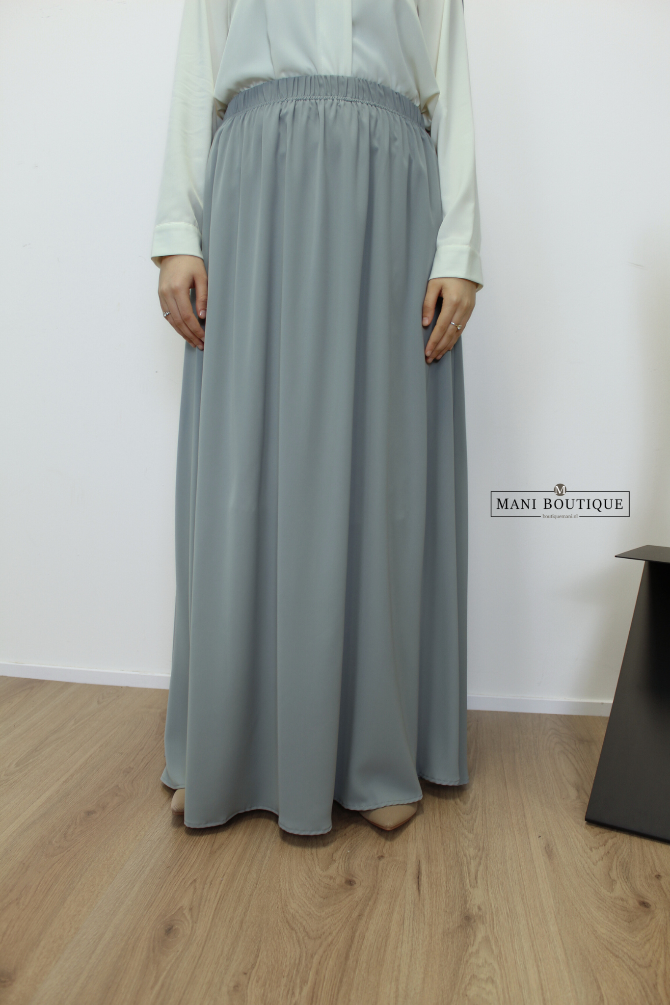 maxi rok misty blue