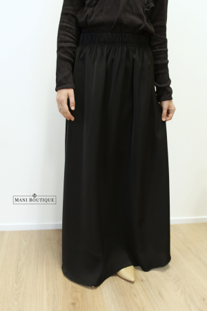 meisjes maxi rok zwart