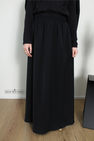 meisjes maxi rok zwart