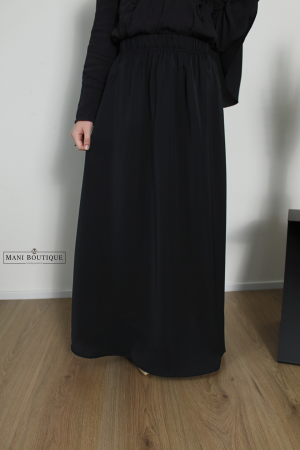 meisjes maxi rok zwart