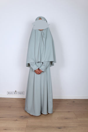 meisjes abaya lina sky mint
