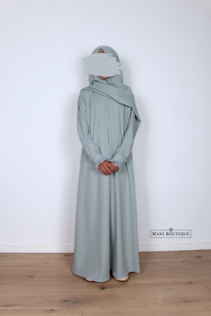 meisjes abaya sky mint