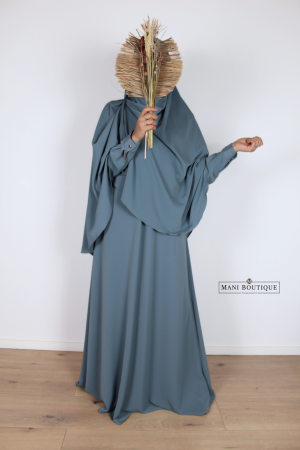 Basic abaya blue
