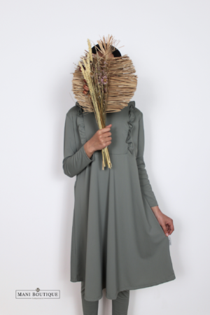 burkini meisjes dusty sage
