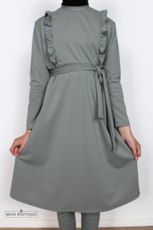 Burkini meisjes dusty sage