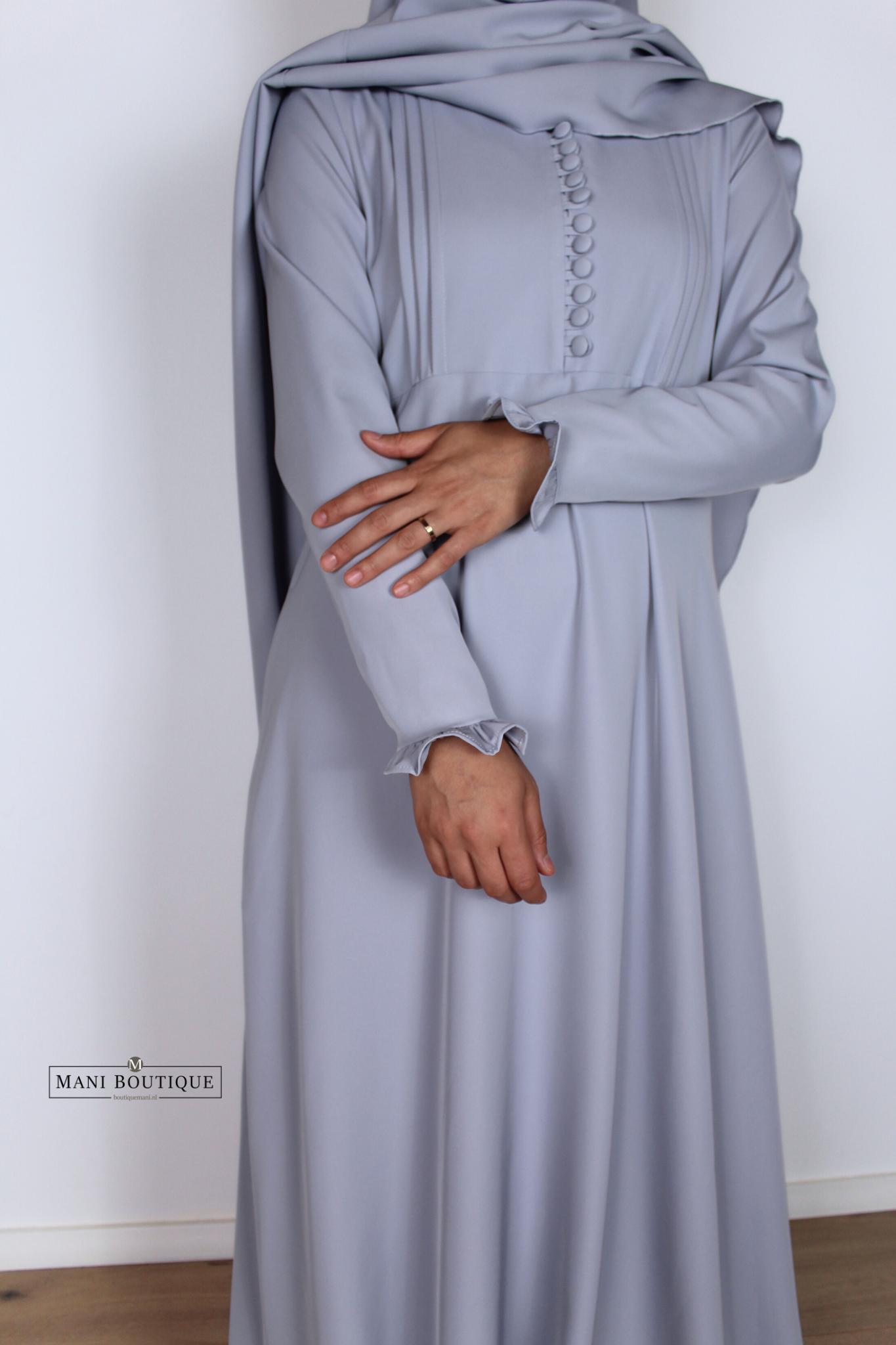 abaya yasmin icy lavender
