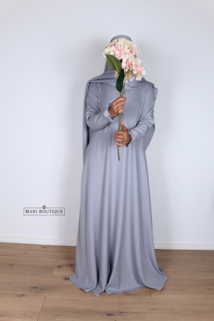 abaya yasmin icy lavender