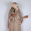 abaya yasmin soft nude