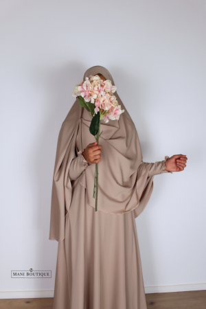 abaya yasmin soft nude