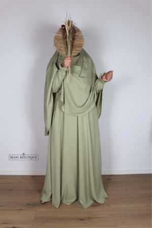khimaar apple green