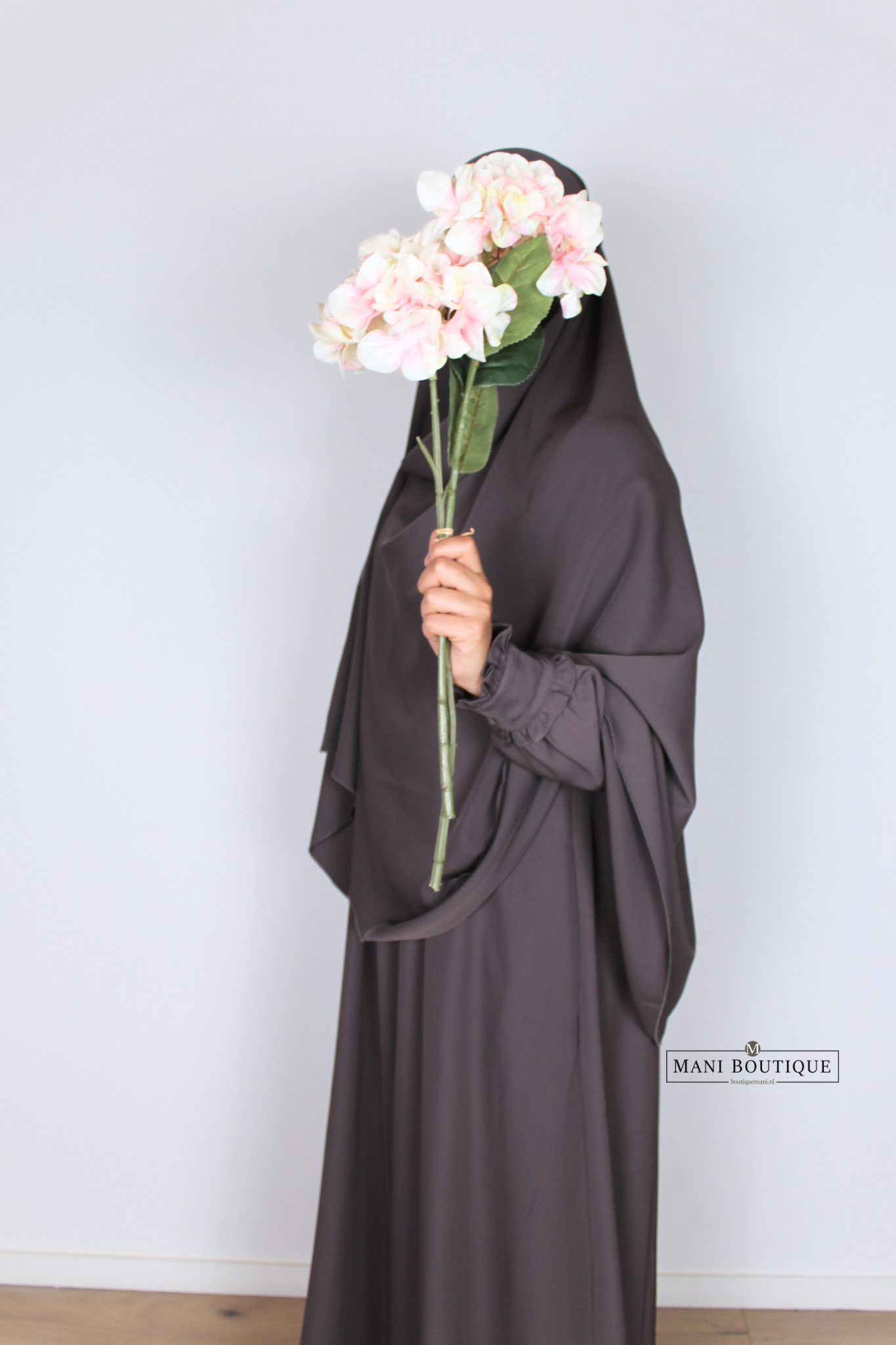 Khimaar dark aubergine (heup en knie - medium weight) - Afbeelding 3